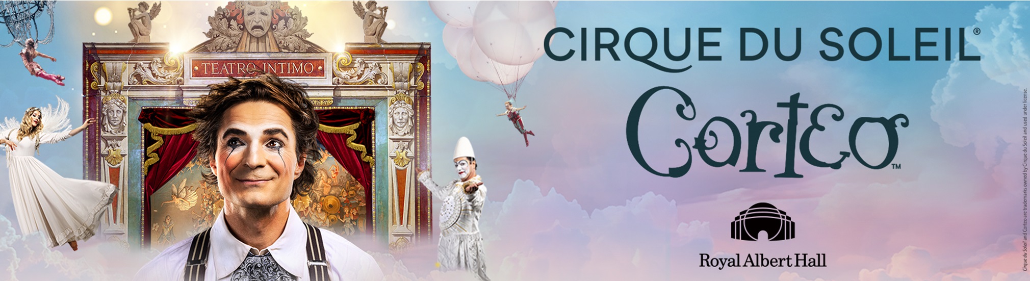 tourhub | Omega Breaks | Cirque du Soleil - CORTEO at the Royal Albert Hall 